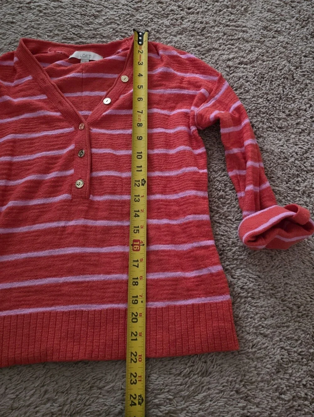 LOFT preppy striped